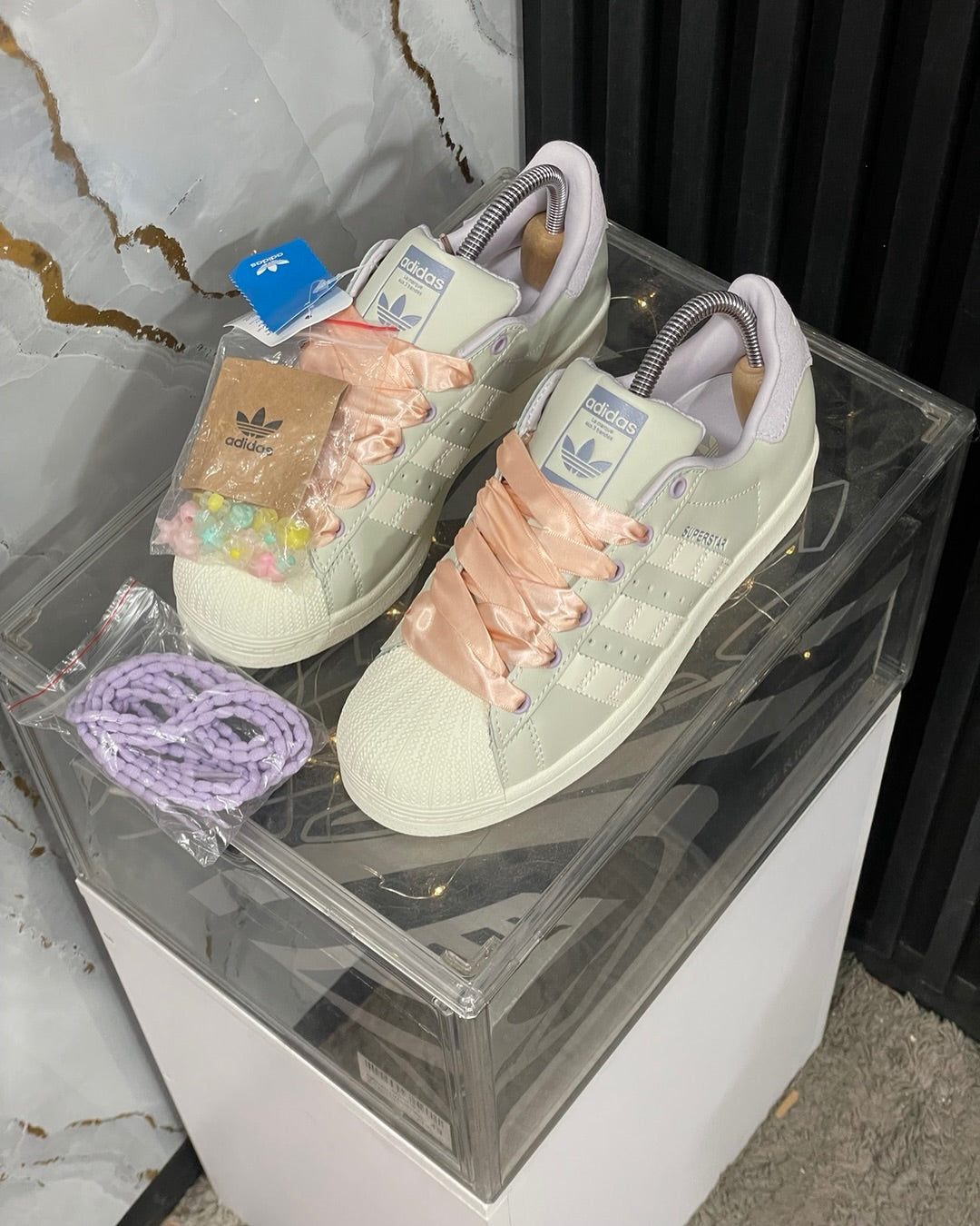 Adidas Superstar Pastel Ribbon